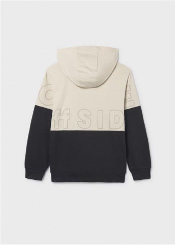 SUDADERA CAPUCHA CREMALLERA CHICO