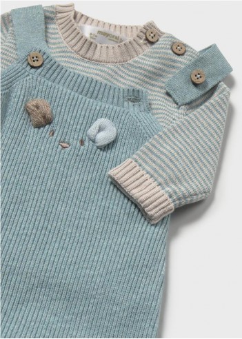 CONJUNTO PETO Y JERSEY RECIÉN NACIDO
