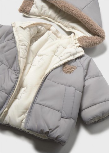 CHAQUETÓN REVERSIBLE RECIÉN NACIDO