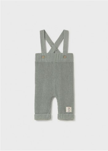 PANTALÓN TIRANTES TRICOT RECIÉN NACIDA