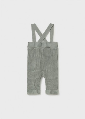 PANTALÓN TIRANTES TRICOT RECIÉN NACIDA