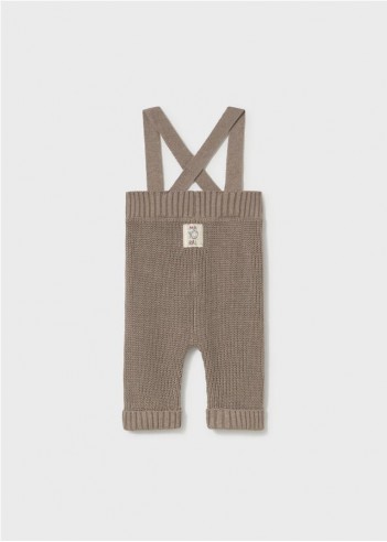 PANTALÓN TIRANTES TRICOT RECIÉN NACIDA