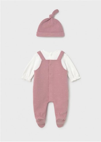 PELELE PETO CON GORRO RECIÉN NACIDA