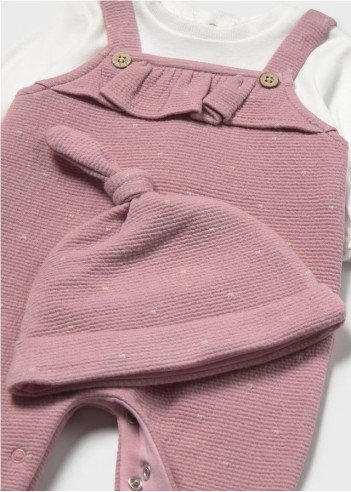 PELELE PETO CON GORRO RECIÉN NACIDA