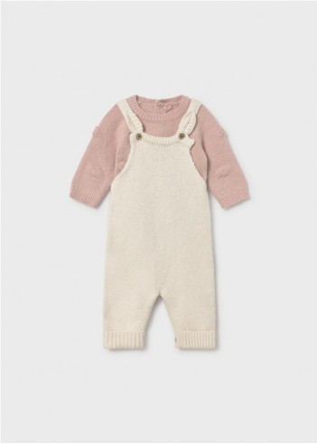 CONJUNTO PETO Y JERSEY RECIÉN NACIDA