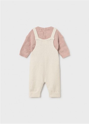 CONJUNTO PETO Y JERSEY RECIÉN NACIDA