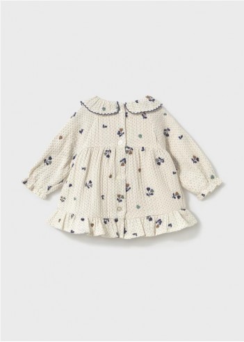 VESTIDO ESTAMPADO RECIÉN NACIDA