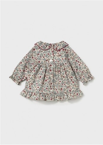 VESTIDO ESTAMPADO RECIÉN NACIDA