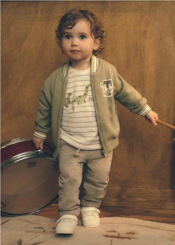 CHAQUETA BOMBER BEBÉ
