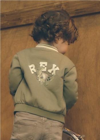 CHAQUETA BOMBER BEBÉ 2