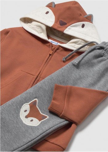 CHANDAL CON SUDADERA ANIMALITO BEBÉ