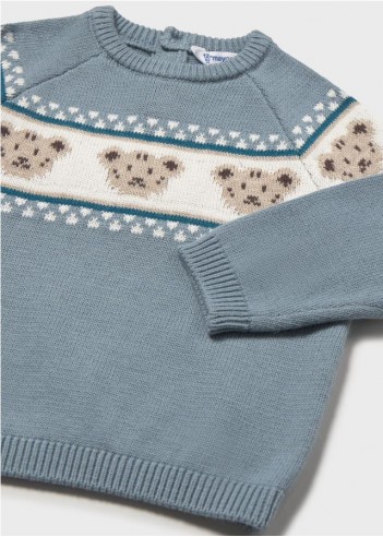 JERSEY JACQUARD OSITOS BEBÉ
