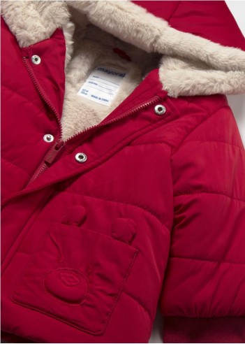 CHAQUETÓN PELO BOLSILLOS BEBÉ