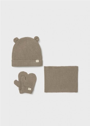 CONJUNTO 3 PIEZAS BUFANDA...