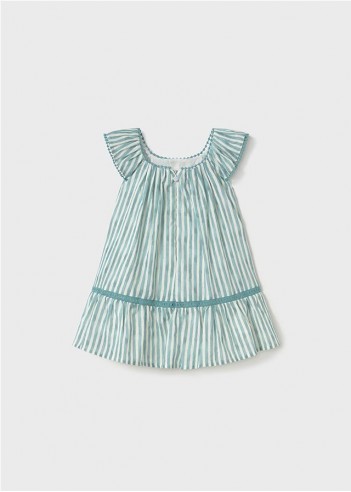VESTIDO ESTAMPADO FORNITURAS BEBÉ