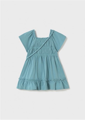 VESTIDO CON BOLSO BEBÉ