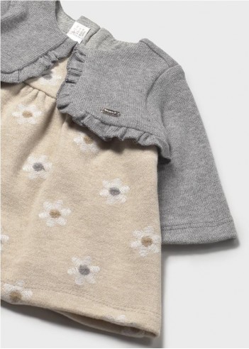 VESTIDO CON REBECA SIMULADA RECIÉN...