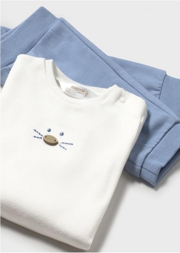 CHÁNDAL CON CAMISETA RECIÉN NACIDO