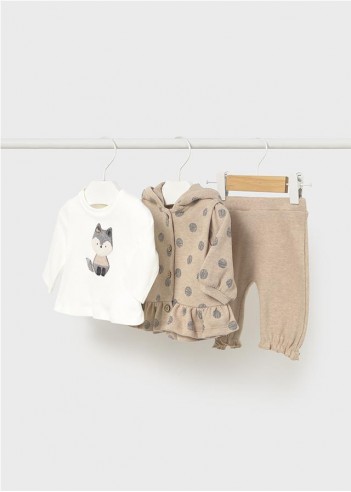 CHANDAL 3 PIEZAS RECIÉN NACIDA CHANDAL 3 PIEZAS RECIÉN NACIDA