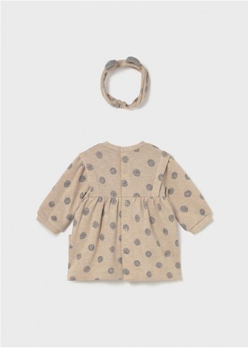 VESTIDO CON DIADEMA RECIÉN NACIDA VESTIDO CON DIADEMA RECIÉN NACIDA