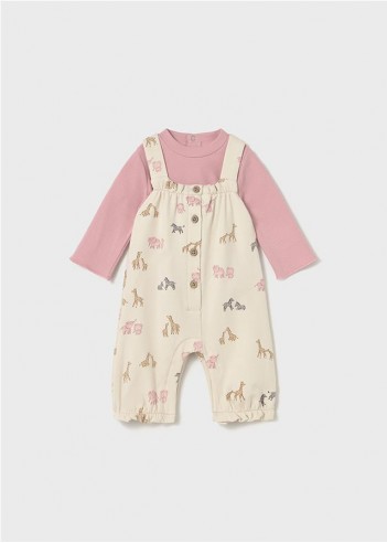 CONJUNTO PETO Y CAMISETA RECIÉN NACIDA