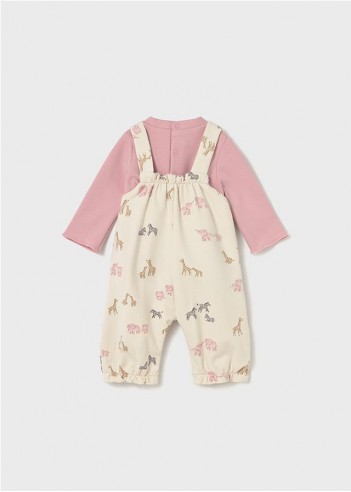 CONJUNTO PETO Y CAMISETA RECIÉN NACIDA