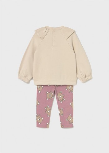 CONJUNTO LEGGING ESTAMPADO Y SUDADERA...