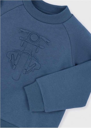 SUDADERA RELIEVE MOTO NIÑO