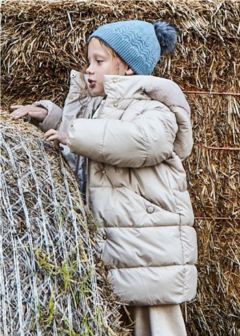 CHAQUETÓN LARGO NIÑA