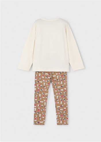 CONJUNTO LEGGING ESTAMPADO Y CAMISETA...