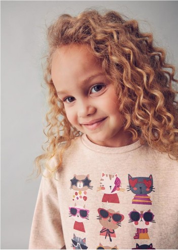 CONJUNTO LEGGING CANALÉ Y SUDADERA NIÑA