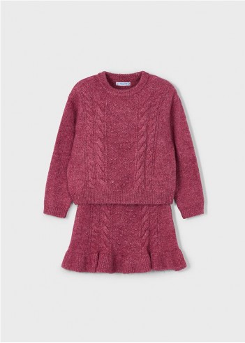 CONJUNTO FALDA Y JERSEY OCHOS NIÑA