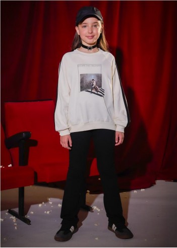 CONUNTO LEGGING ACAMPANADO Y SUDADERA...