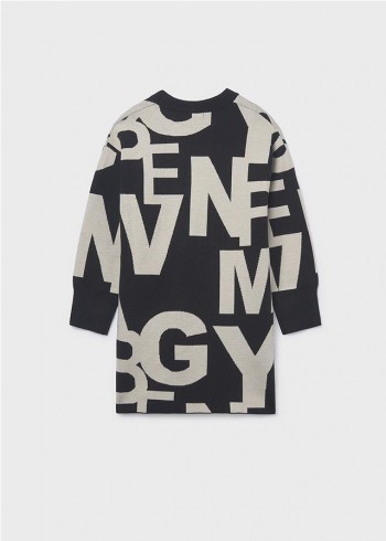 VESTIDO JACQUARD LETRAS CHICA 2