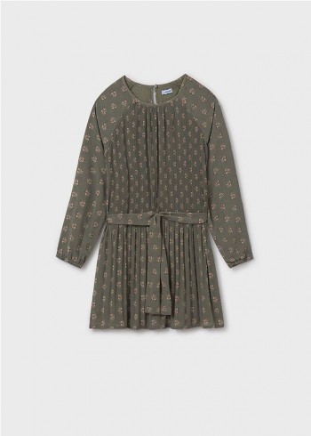 VESTIDO PLISADO ESTAMPADO 2