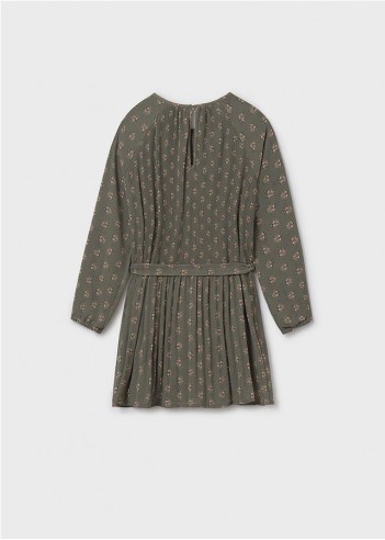 VESTIDO PLISADO ESTAMPADO