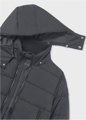 CHAQUETON CONTRASTE CREMALLER