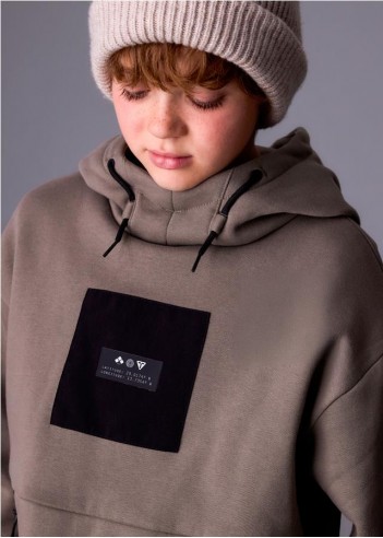 SUDADERA CONTRASTE CHICO