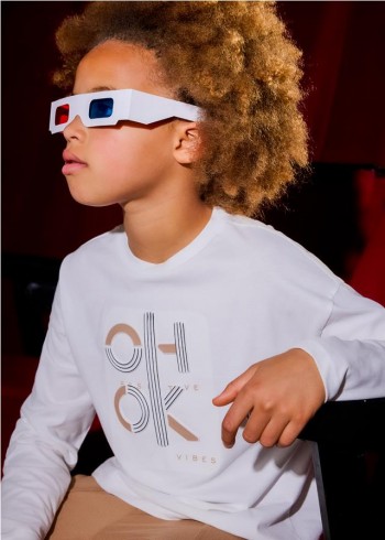 CAMISETA LETRAS UNISEX 2