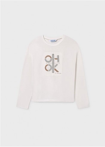 CAMISETA LETRAS UNISEX