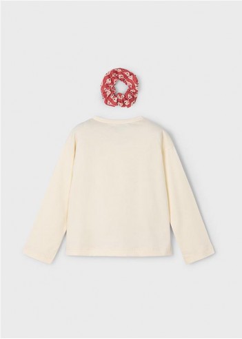 CAMISETA CON COLETERO NIÑA