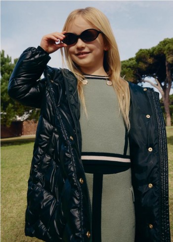 CHAQUETÓN LARGO ACOLCHADO NIÑA