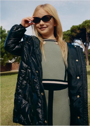 CHAQUETÓN LARGO ACOLCHADO NIÑA CHAQUETÓN LARGO ACOLCHADO NIÑA