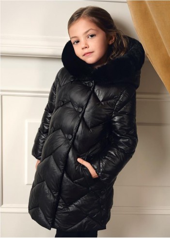 CHAQUETÓN LARGO ACOLCHADO NIÑA CHAQUETÓN LARGO ACOLCHADO NIÑA