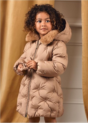 CHAQUETÓN BORDADO ACOLCHADO NIÑA CHAQUETÓN BORDADO ACOLCHADO NIÑA