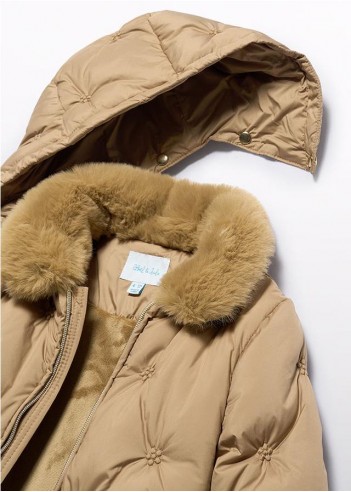 CHAQUETÓN BORDADO ACOLCHADO NIÑA CHAQUETÓN BORDADO ACOLCHADO NIÑA