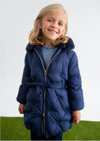 CHAQUETÓN BORDADO ACOLCHADO NIÑA CHAQUETÓN BORDADO ACOLCHADO NIÑA
