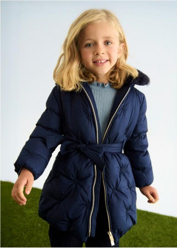 CHAQUETÓN BORDADO ACOLCHADO NIÑA CHAQUETÓN BORDADO ACOLCHADO NIÑA