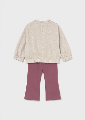 CONJUNTO LEGGING CAMPANA Y SUDADERA BEBÉ