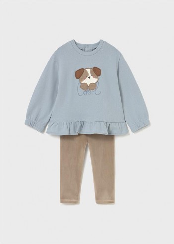 CONJUNTO LEGGING Y SUDADERA BEBÉ